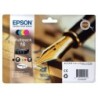 Pack cartouches d'encre original Epson 16 Multicouleur Stylo plume