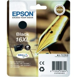 Cartouche d'encre original Epson 16 XL Noir Stylo plume
