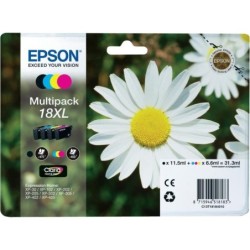 Pack cartouches d'encre original Epson 18 XL Multicouleur Paquerette