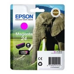 Cartouche d'encre original Epson 24 Magenta Elephant