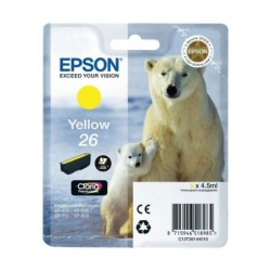 Cartouche d'encre original Epson 26 Jaune Ours polaire