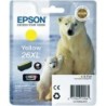 Cartouche d'encre original Epson 26 XL Jaune Ours polaire