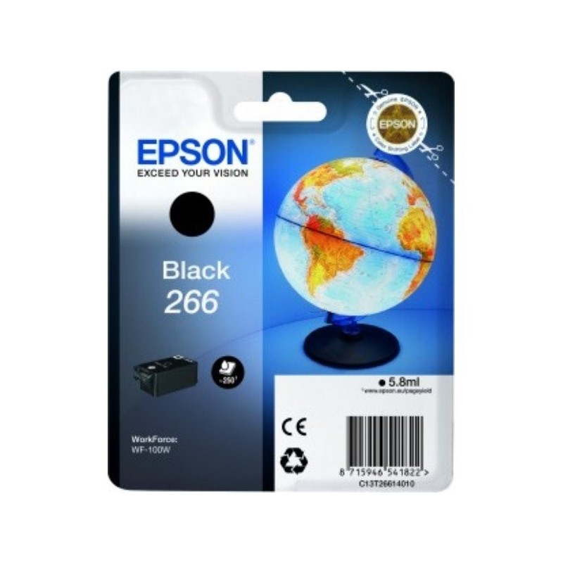 Cartouche d'encre original Epson 266 Noir Globe