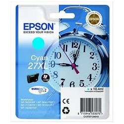 Cartouche d'encre original Epson 27 XL Cyan Reveil