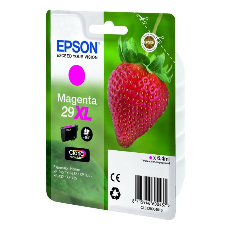 Cartouche d'encre original Epson 29 XL Magenta Fraise