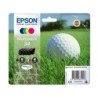 Pack cartouches d'encre original Epson 34 Multicouleur Balle de golf