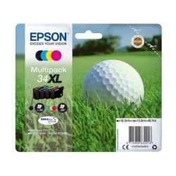 Pack cartouches d'encre original Epson 34 XL Multicouleur Balle de golf