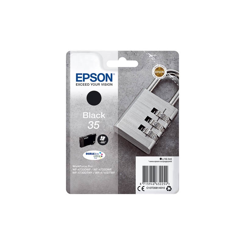 Cartouche d'encre original Epson 35 Noir Cadenas