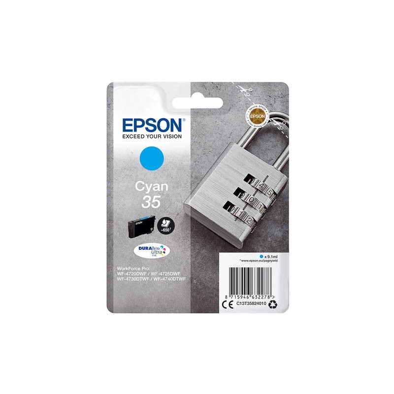 Cartouche d'encre original Epson 35 Cyan Cadenas