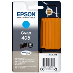 Cartouche d'encre original Epson 405 Cyan Valise