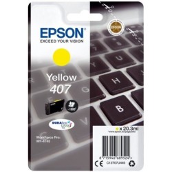 Cartouche d'encre original Epson 407 Jaune Clavier