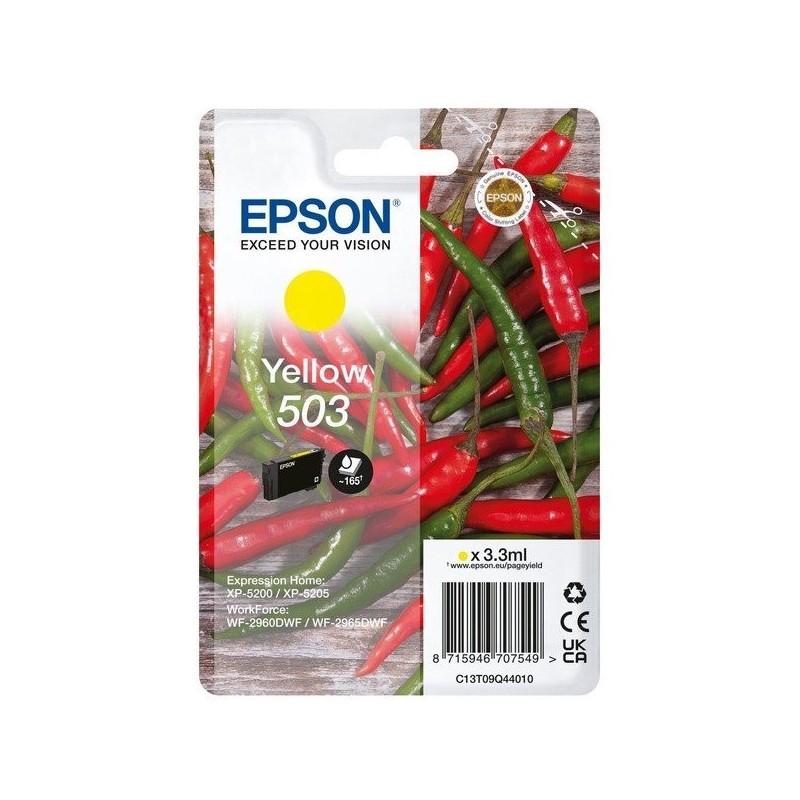 Cartouche d'encre original Epson 503 Jaune Piments