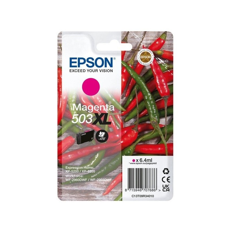 Cartouche d'encre original Epson 503 XL Magenta Piments