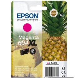 Cartouche d'encre original Epson 604 XL Magenta Ananas