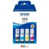 Bouteille d'encre original Epson 104 Multicouleur