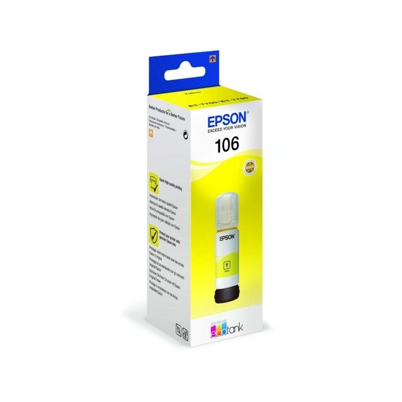 Bouteille d'encre original Epson 106 Jaune