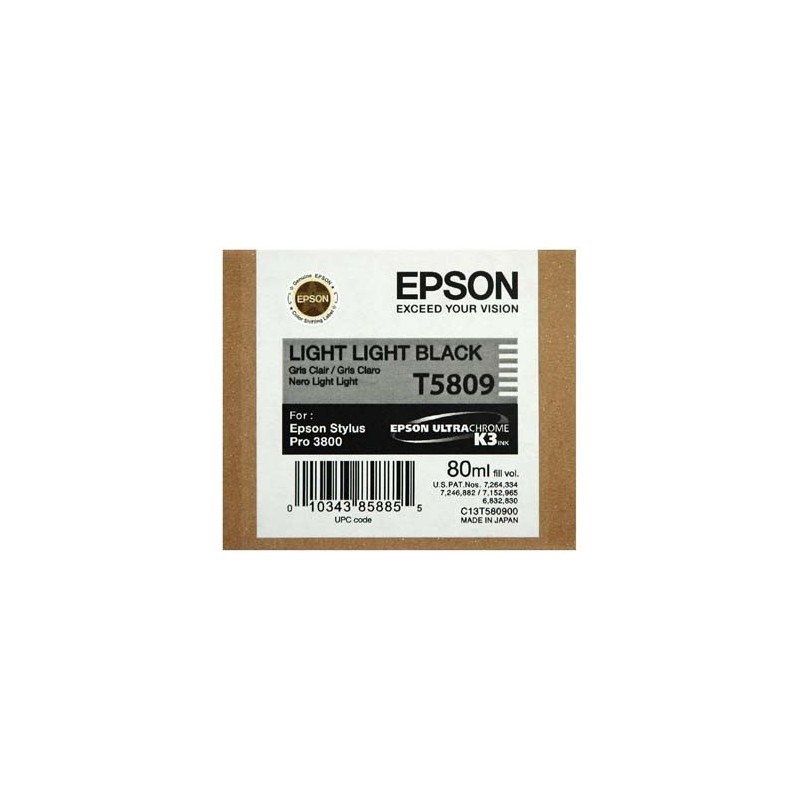 Cartouche d'encre original Epson 5809 Gris Clair