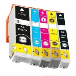 Pack cartouches d'encre compatible Epson 26 XL Multicouleur Ours polaire