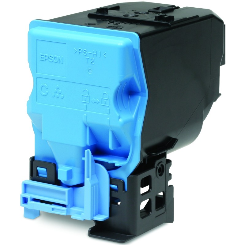 Toner compatible Epson CX 37 Cyan