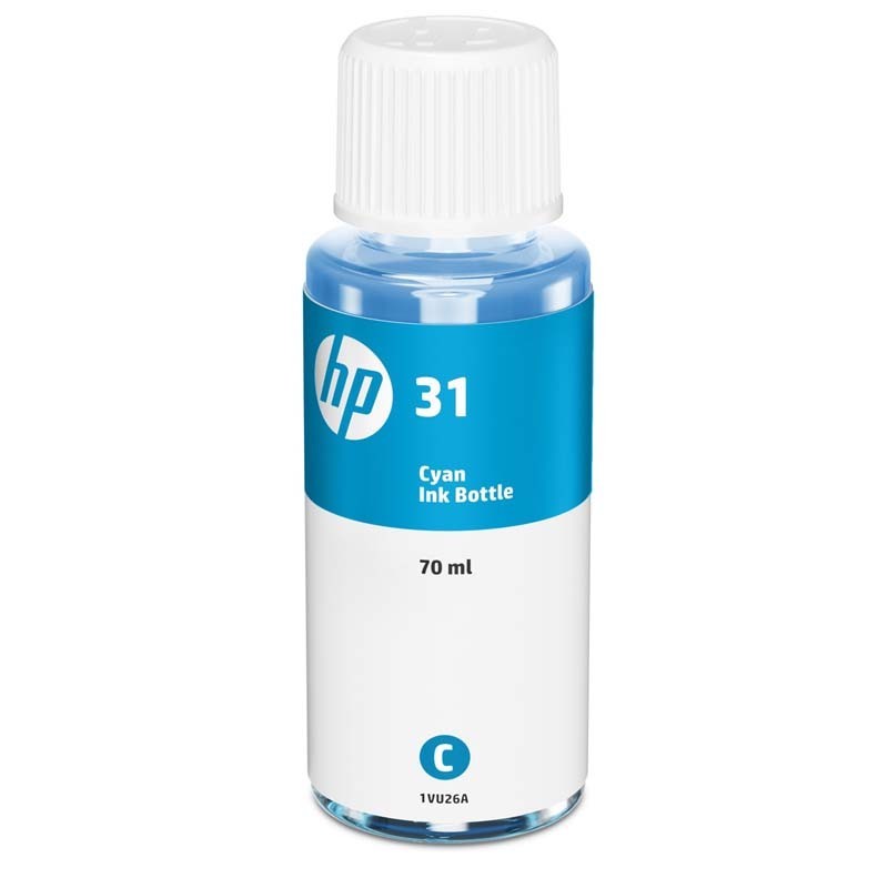 Bouteille d'encre original HP 31 Cyan