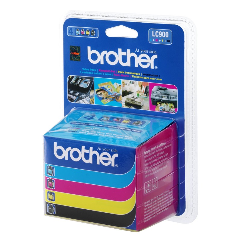 Pack cartouches d'encre original Brother 900 Multicouleur