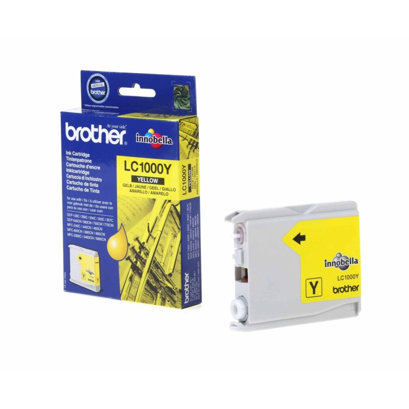 Cartouche d'encre original Brother 1000 Jaune