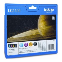 Pack cartouches d'encre original Brother 1100 Multicouleur