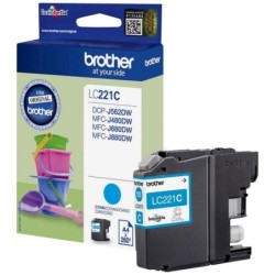 Cartouche d'encre original Brother 221 Cyan