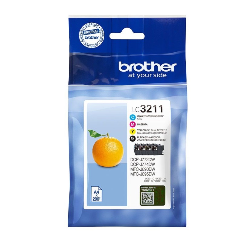 Pack cartouches d'encre original Brother 3211 Multicouleur