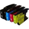 Pack cartouches d'encre compatible Brother LC 1240 Multicouleur