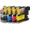 Pack cartouches d'encre compatible Brother LC 123 Multicouleur