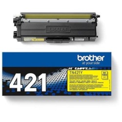 Toner original Brother 421 Jaune