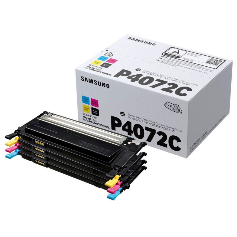 Pack Toner original Samsung 4072 Multicouleur HP SU382A