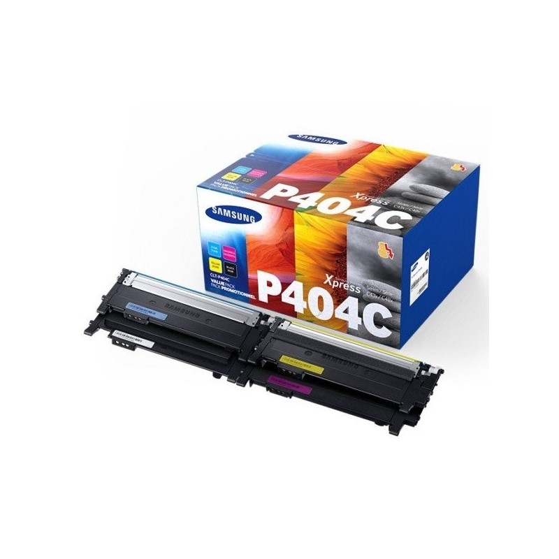 Pack Toner original Samsung 404 Multicouleur HP SU365A