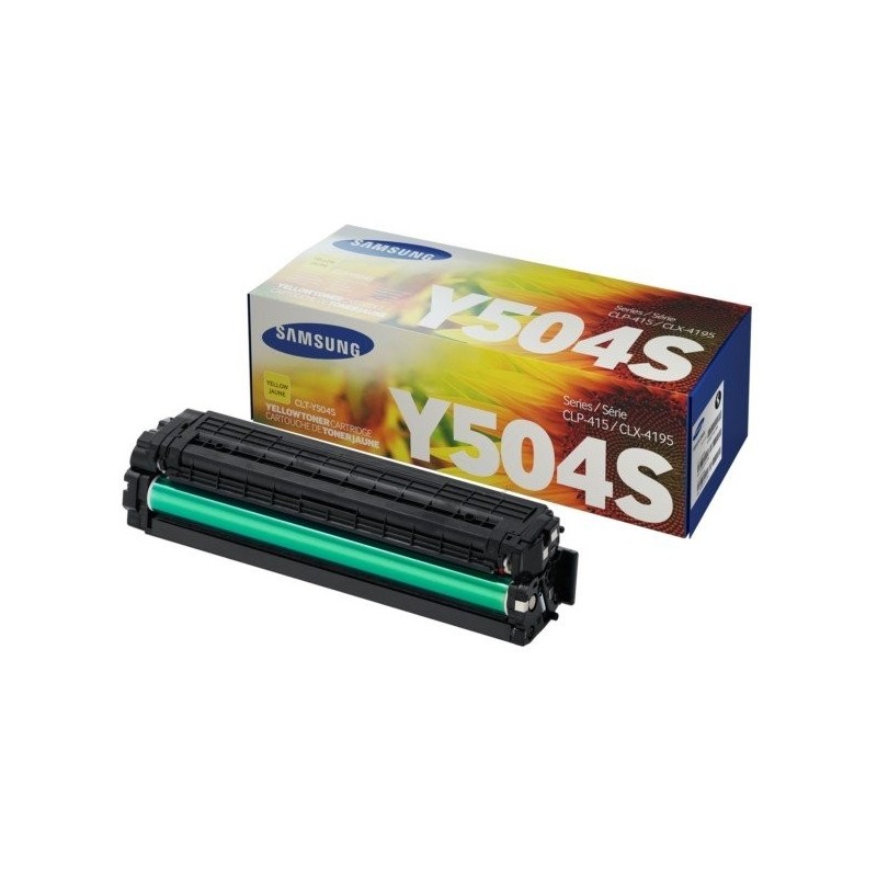 Toner original Samsung 504 Jaune HP SU502A