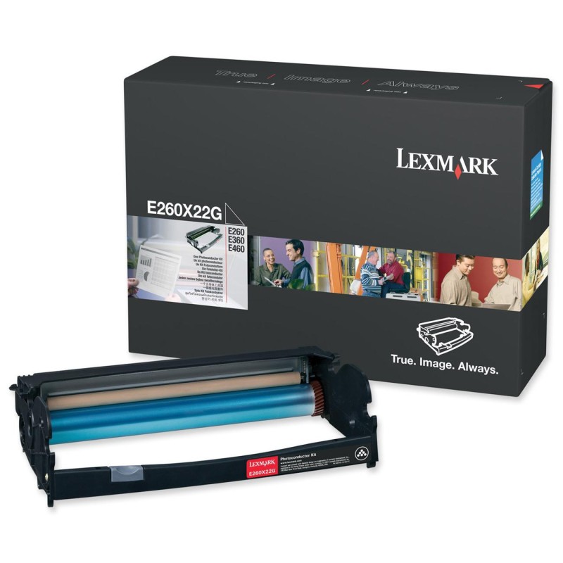 Tambour original Lexmark E260 Noir