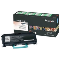 Toner original Lexmark E360 E460 Noir