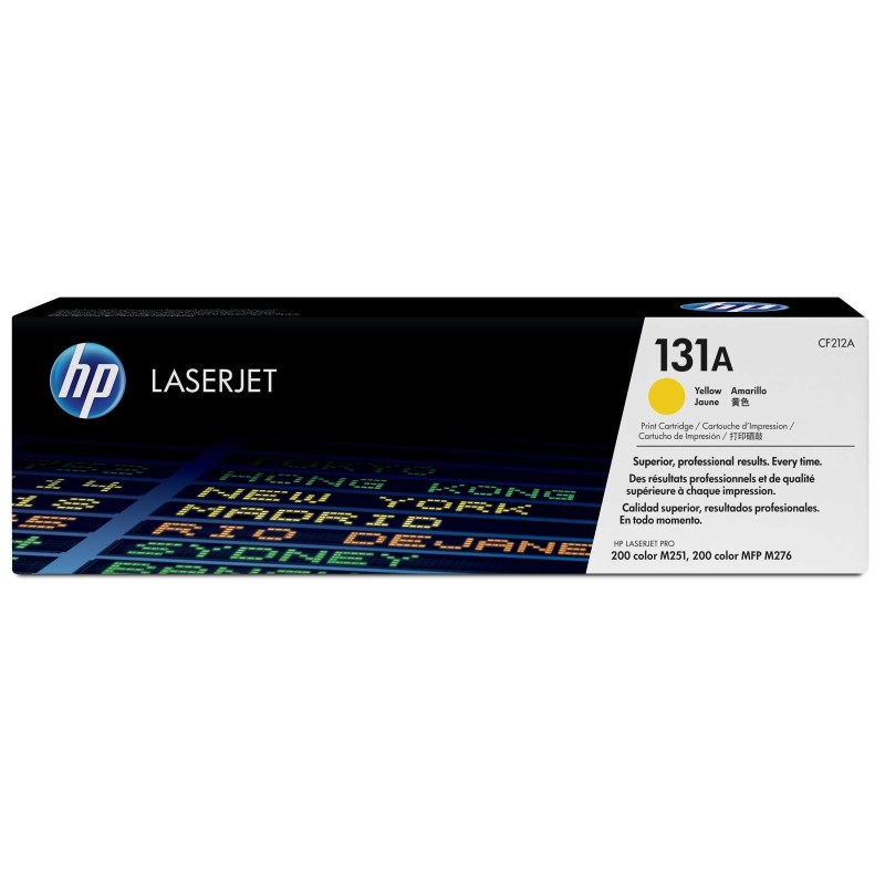 Toner original HP 131A Jaune