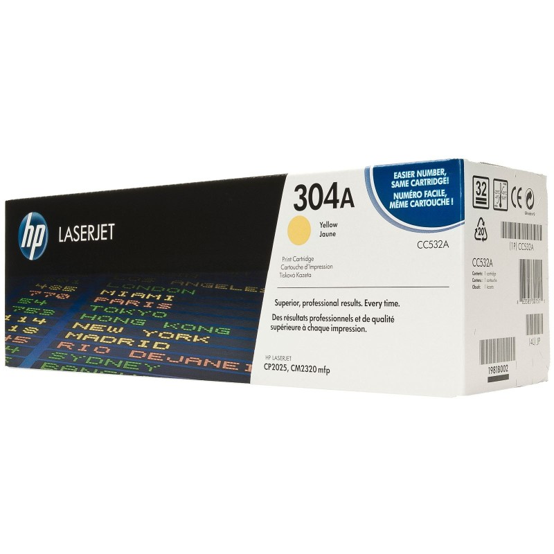 Toner original HP 131A Jaune