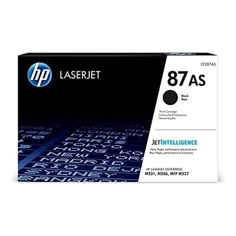 Toner original HP 87AS Noir