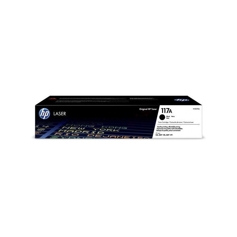 Toner original HP 117A Noir