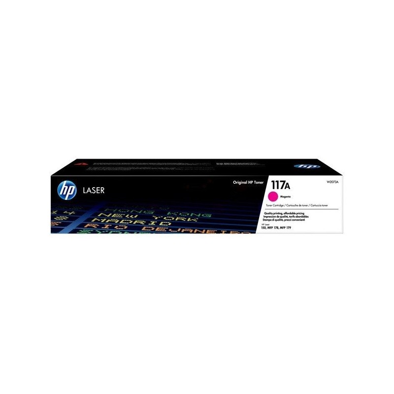 Toner original HP 117A Magenta