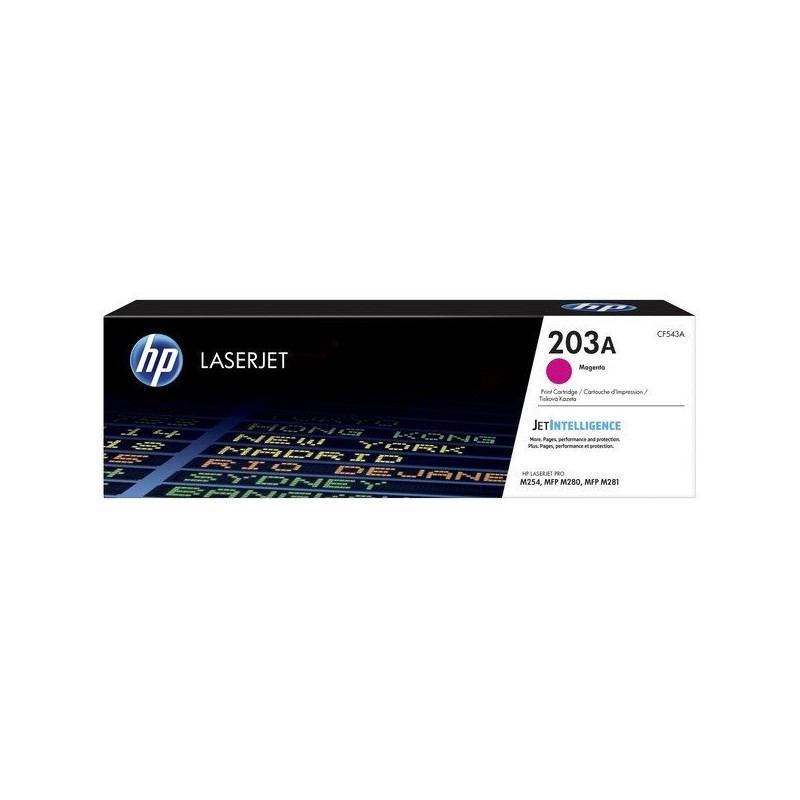 Toner original HP 203A Magenta