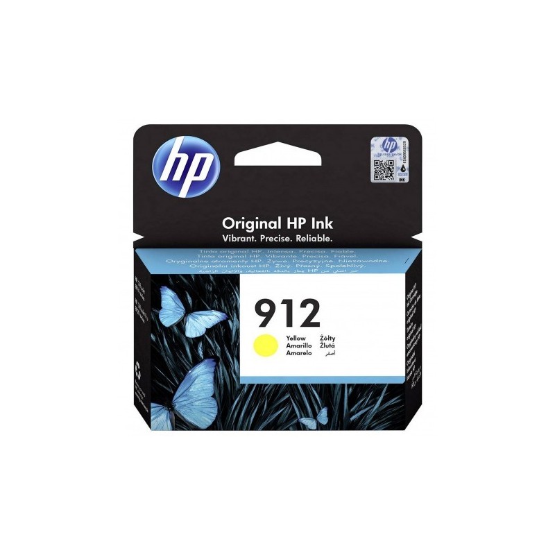 Cartouche d'encre original HP 912 Jaune