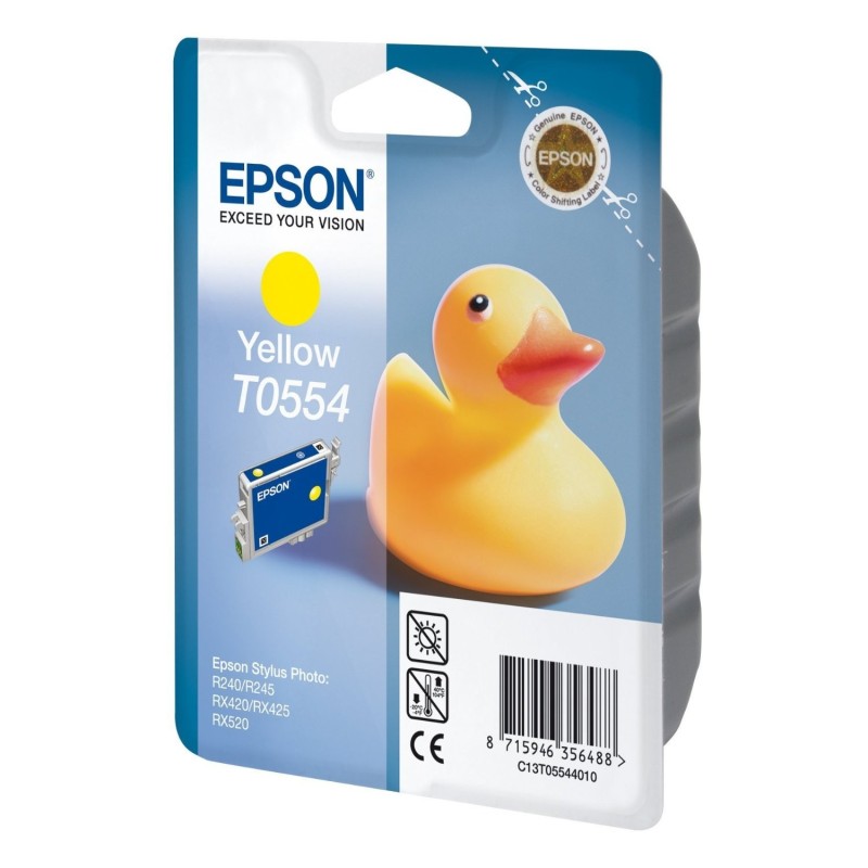 Cartouche d'encre original Epson 554 Jaune Canard