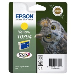 Cartouche d'encre original Epson 794 Jaune Chouette