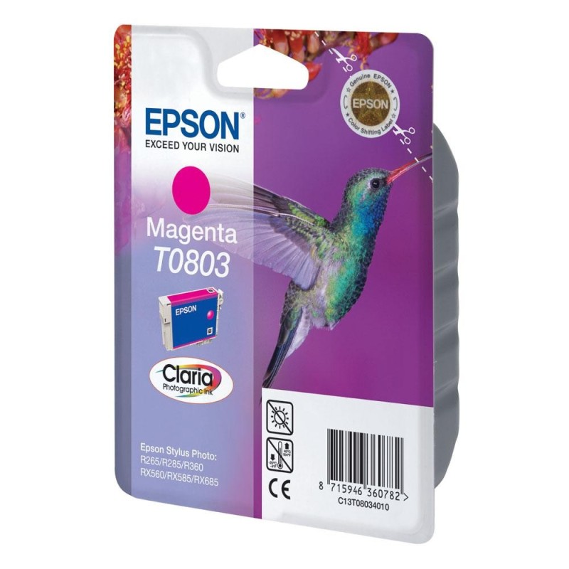 Cartouche d'encre original Epson 803 Magenta Colibri