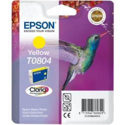 Cartouche d'encre original Epson 804 Jaune Colibri