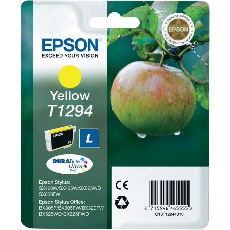 Cartouche d'encre original Epson 1294 Jaune Pomme