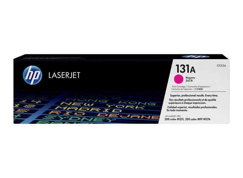 Cartouche de toner magenta HP CF213A d'origine - 131A